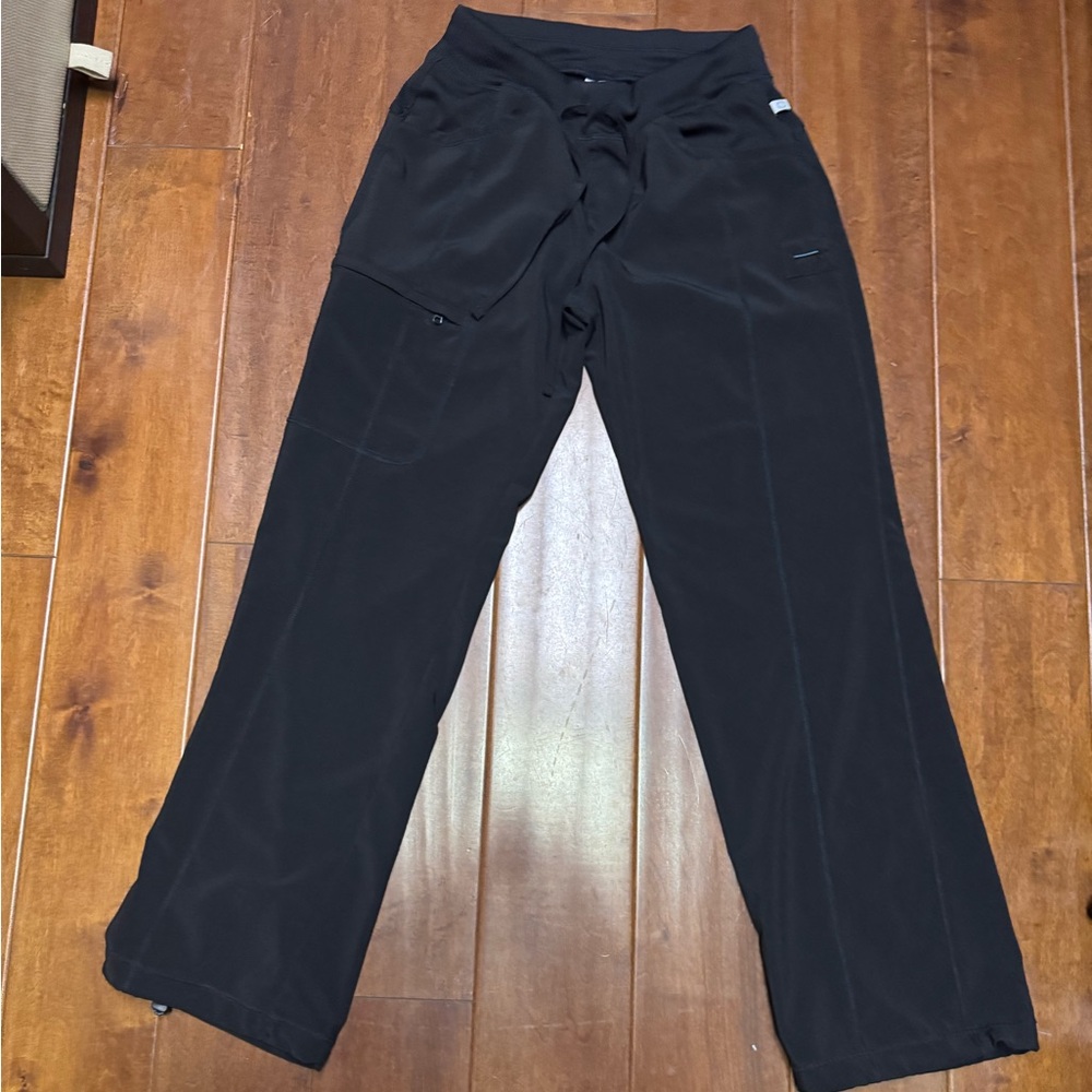 Black scrub pants-small petite